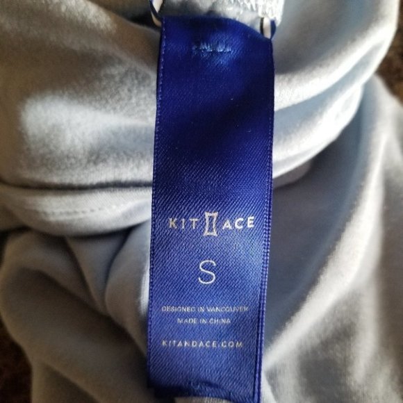 Kit and Ace Light Blue Turtleneck Top - Picture 7 of 13